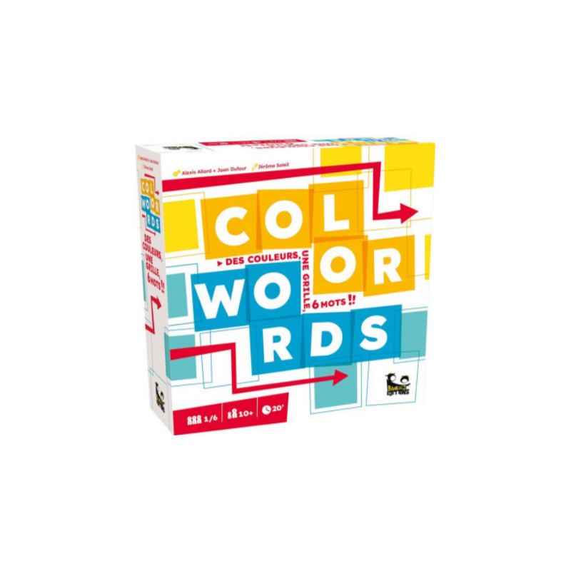 Jeux de société - Color Words