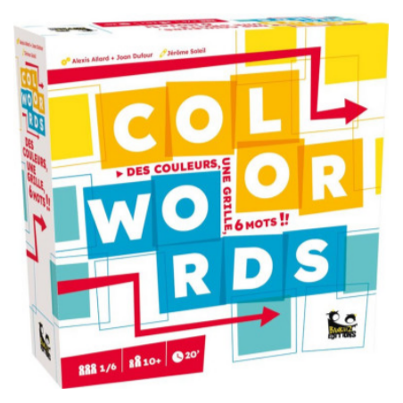 Jeux de société - Color Words
