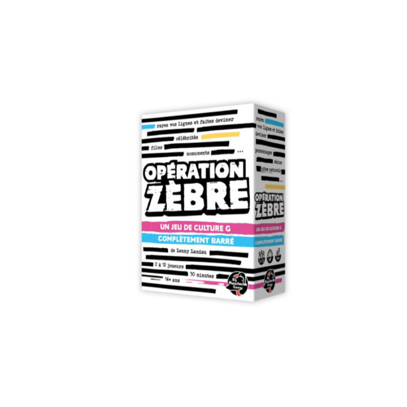 Jeux de société - Opération Zèbre