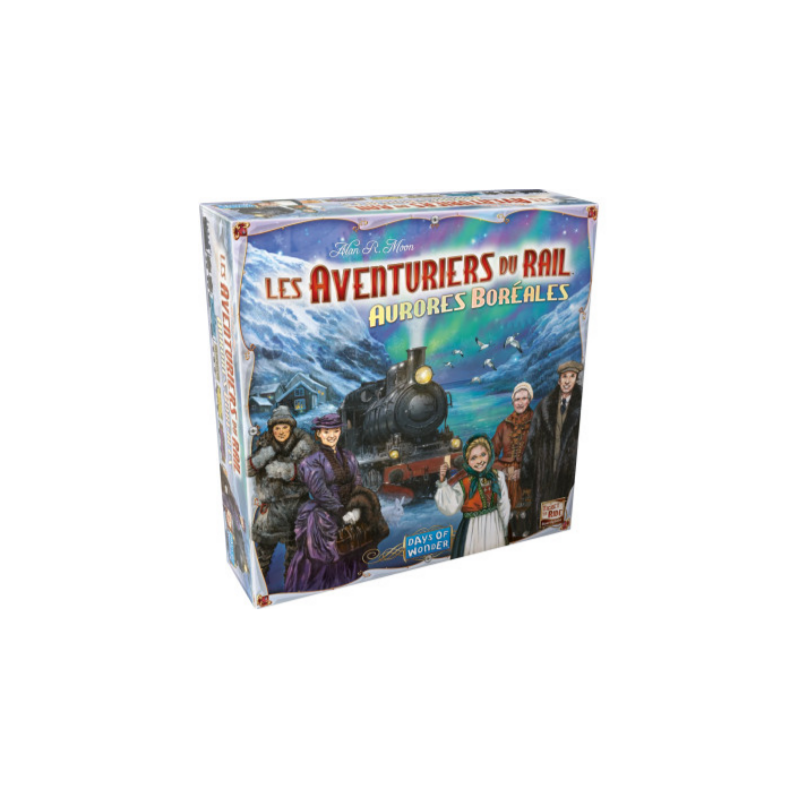Jeux de société - Les Aventuriers du Rail : Aurores Boréales