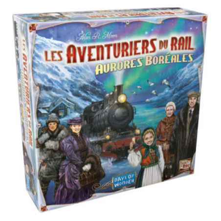 Jeux de société - Les Aventuriers du Rail : Aurores Boréales