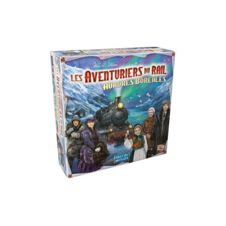 Jeux de société - Les Aventuriers du Rail : Aurores Boréales