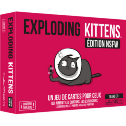 Jeux de société - Exploding Kittens : NSFW Edition rose
