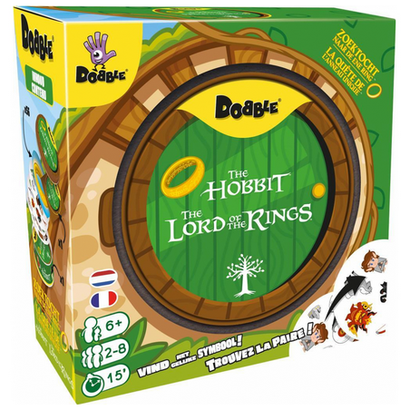 Jeux de société - Dobble : Seigneur des Anneaux