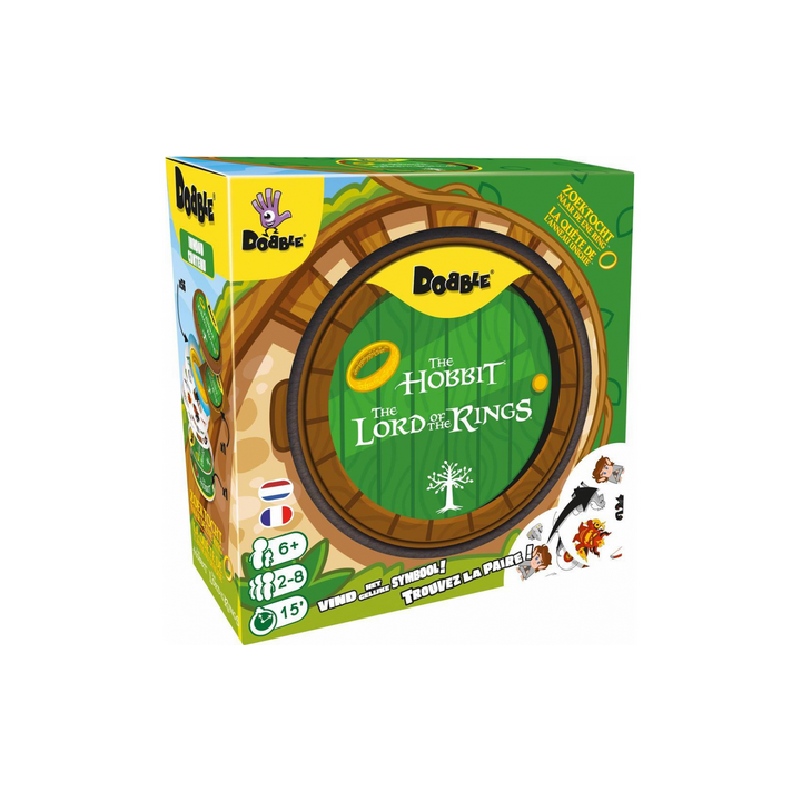 Jeux de société - Dobble : Seigneur des Anneaux