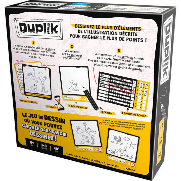 Jeux de société - Duplik - Nouvelle Version