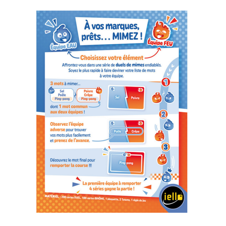 Jeux de société - Mime Battle