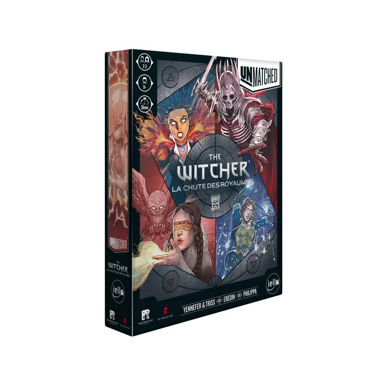 Jeux de société - Unmatched : The Witcher : La Chute des Royaumes