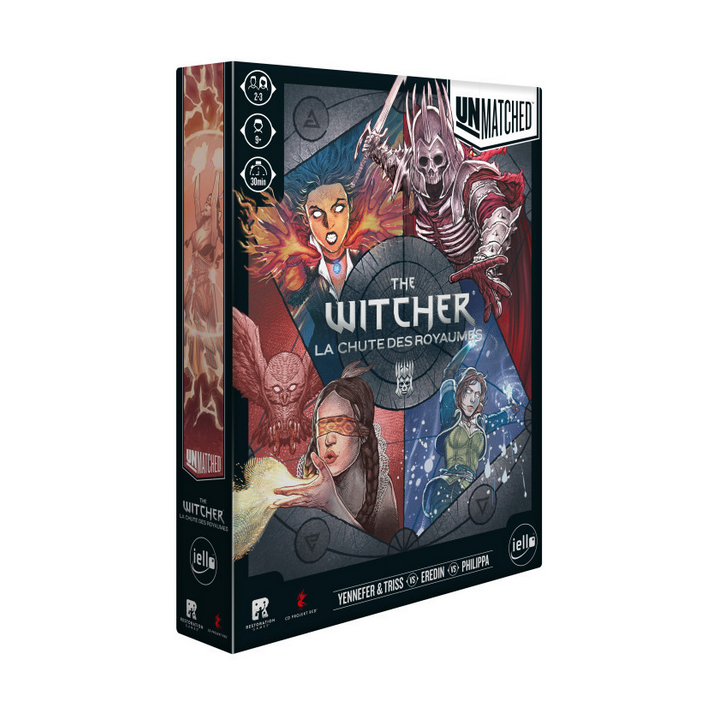 Jeux de société - Unmatched : The Witcher : La Chute des Royaumes