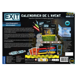 Jeux de société - Exit - Calendrier de l'Avent : Disparition à Hollywood