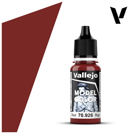 Peinture Vallejo Model Color : Red - Rojo