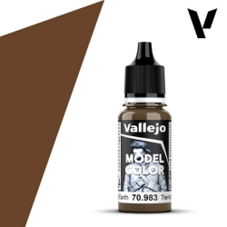 Peinture Vallejo Model Color : Flat Earth - Tierra Mate