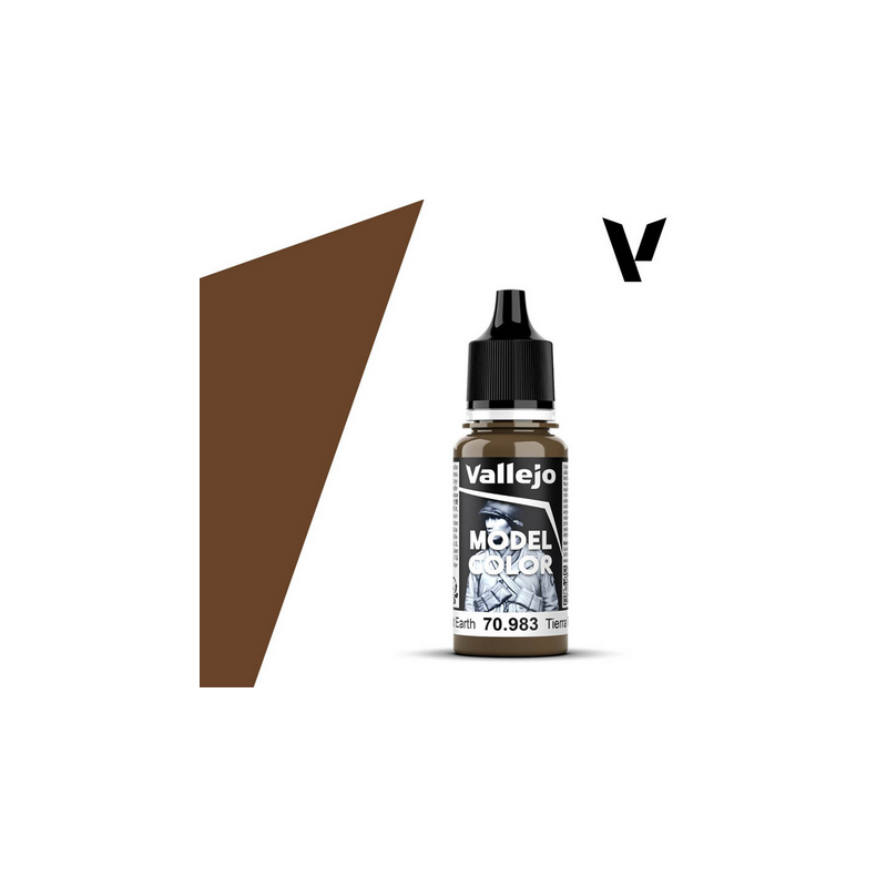 Peinture Vallejo Model Color : Flat Earth - Tierra Mate