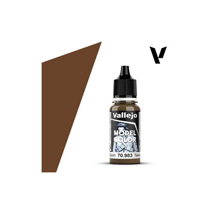 Peinture Vallejo Model Color : Flat Earth - Tierra Mate