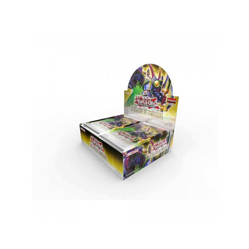 Précommande : YGO - Booster Yu-Gi-Oh! Le Désastre Des Dimensions - Boite Complète