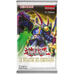 Précommande : YGO - Booster Yu-Gi-Oh! Le Désastre Des Dimensions