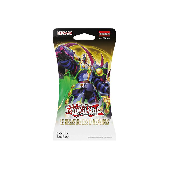 YGO - Booster BLISTER Yu-Gi-Oh! Le Désastre Des Dimensions