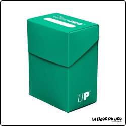 Ultra Pro - Deck Box - Boîte de Rangement 80+ : AQUA