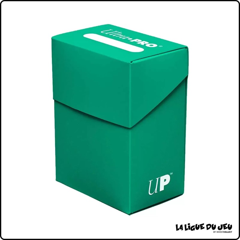 Ultra Pro - Deck Box - Boîte de Rangement 80+ : AQUA