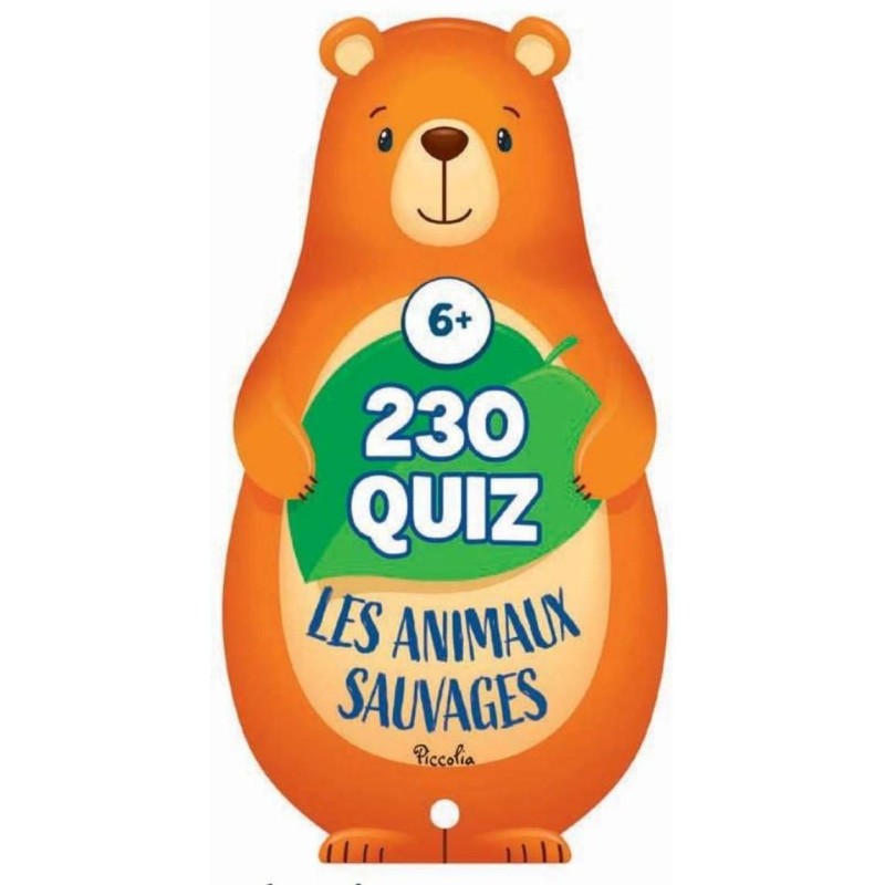 Jeux de société - 230 QUIZ - Les Animaux Sauvages