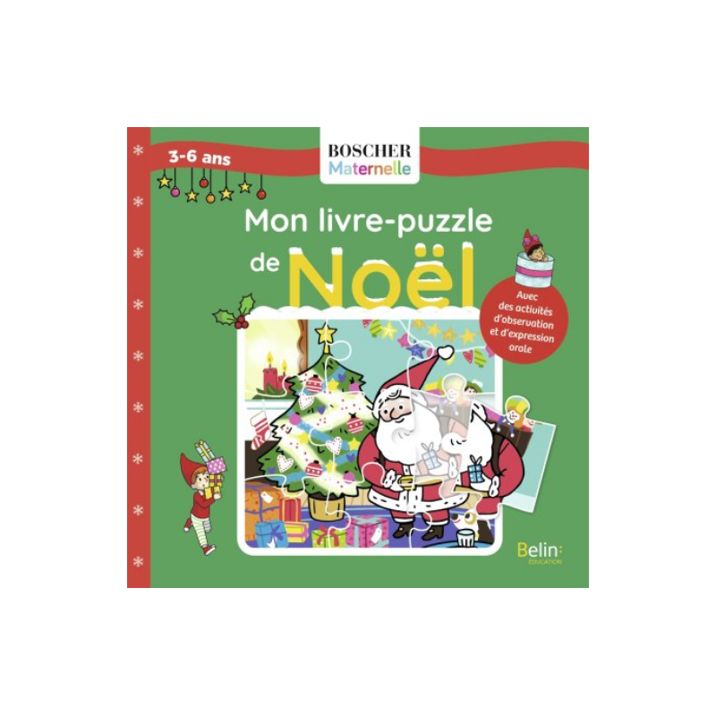Livre - Mon livre-puzzle de Noel Livre - Mon livre-puzzle de Noel