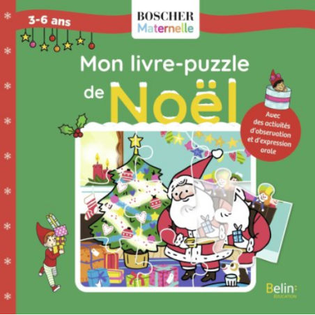 Livre - Mon livre-puzzle de Noel