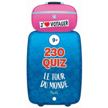Jeux de société - 230 QUIZ - LE TOUR DU MONDE