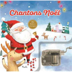 Livre  boite à musique - Chantons Noel