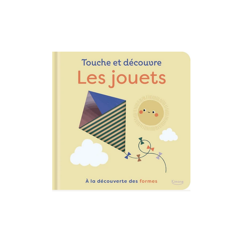 Livre Touche et Découvre - Les jouets