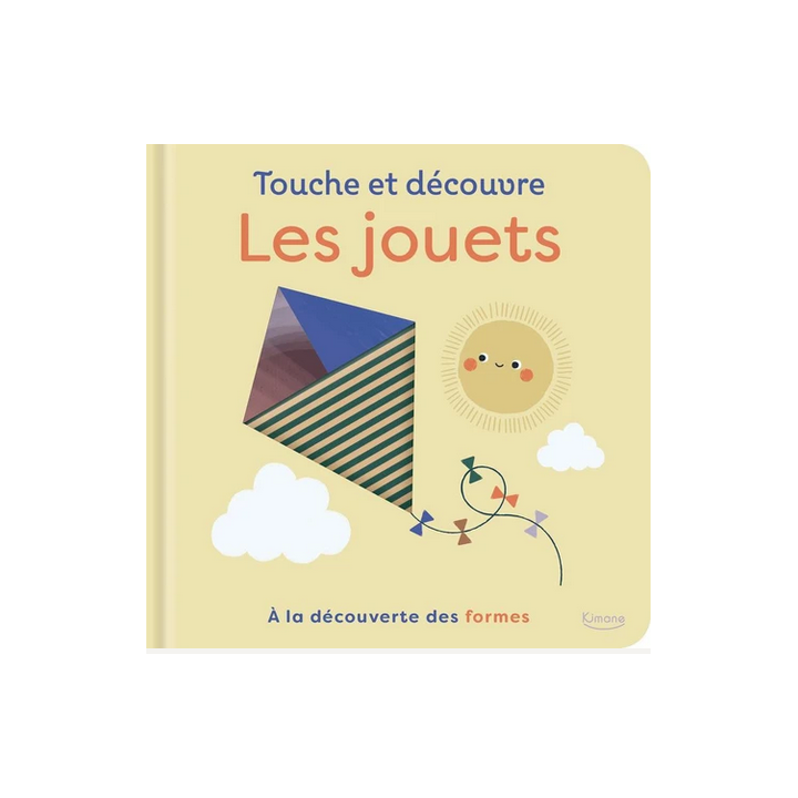 Livre Touche et Découvre - Les jouets
