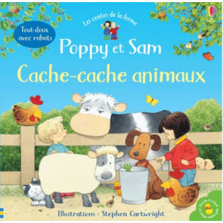 Livre - Poppy et Sam cache-cache animaux