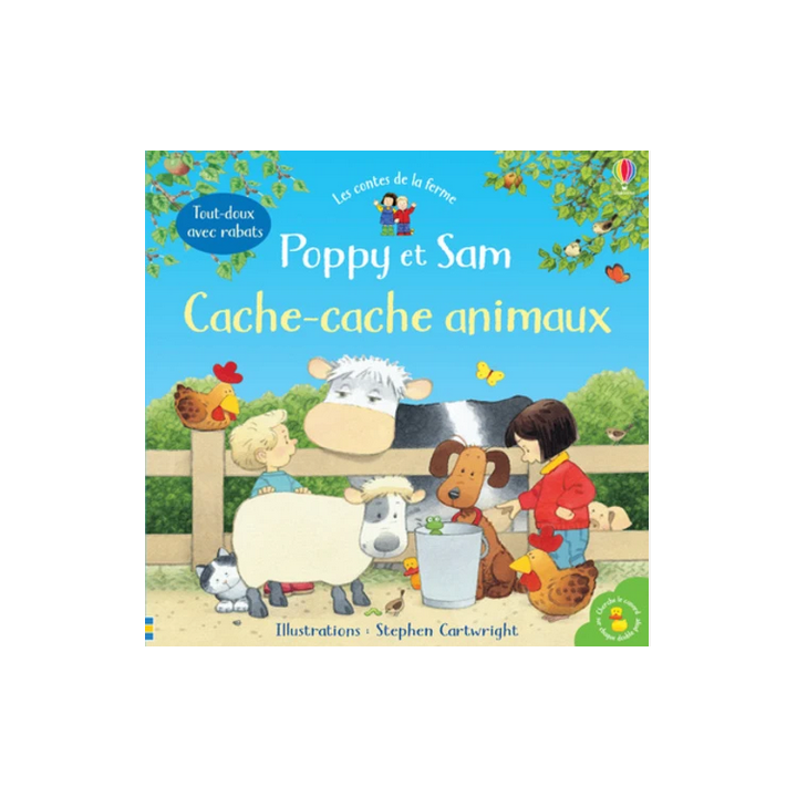 Livre - Poppy et Sam cache-cache animaux