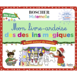 Livre ardoise magique - Noel autour du monde
