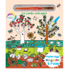 Livre coloriage - Le jardin potager