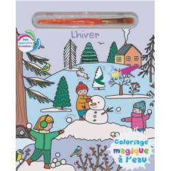 Livre coloriage - L'hiver