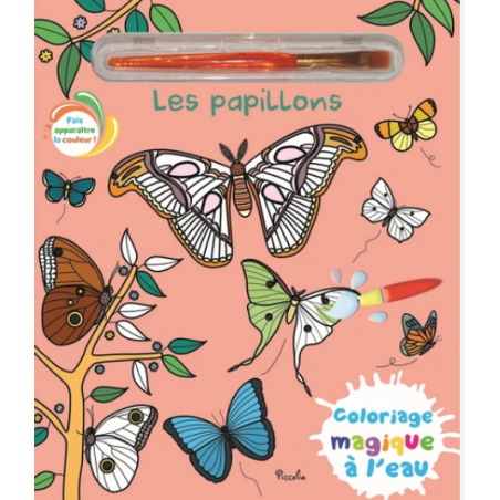 Livre coloriage - Les papillons