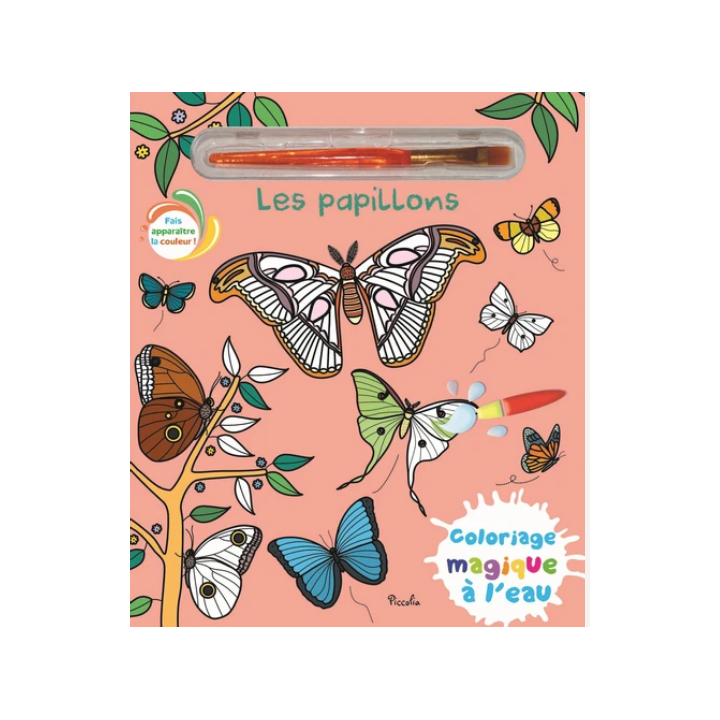 Livre coloriage - Les papillons