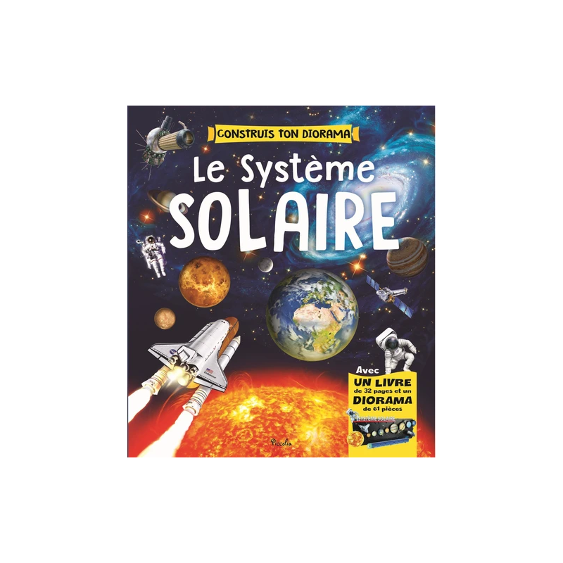 Livre Diorama à Construire : Le système solaire Livre Diorama à Construire : Le système solaire
