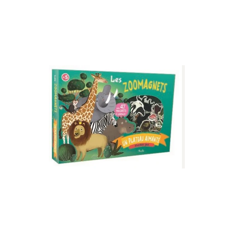 Livre magnétique - Les zoomagnets