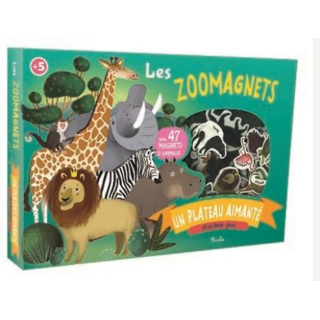 Livre magnétique - Les zoomagnets