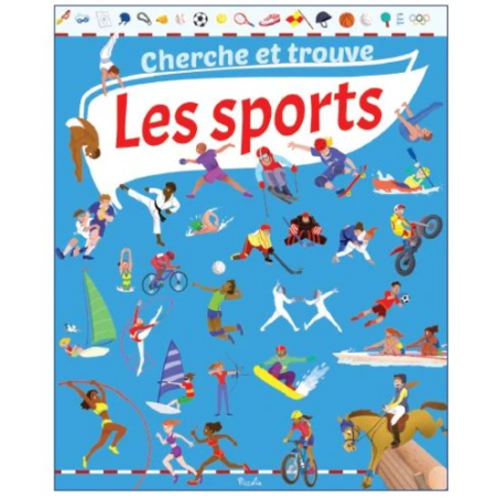 Livre "Cherche et Trouve" : Les Sports