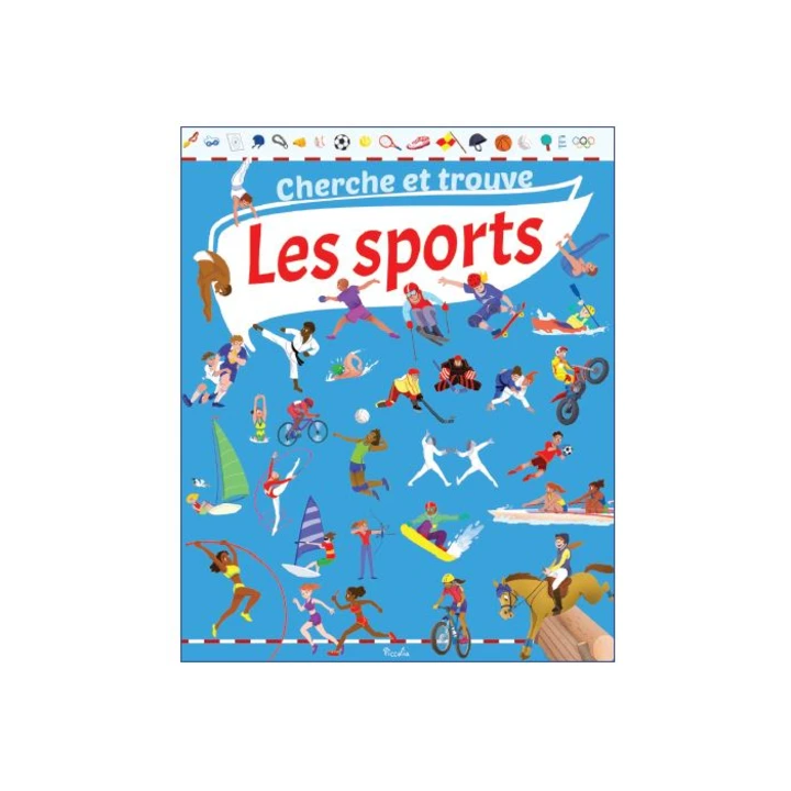 Livre "Cherche et Trouve" : Les Sports