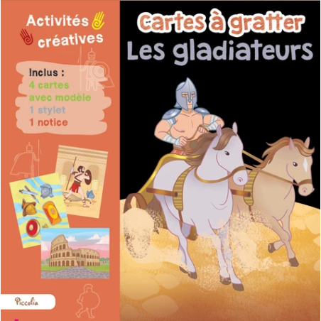 Cartes à gratter : Les Gladiateurs