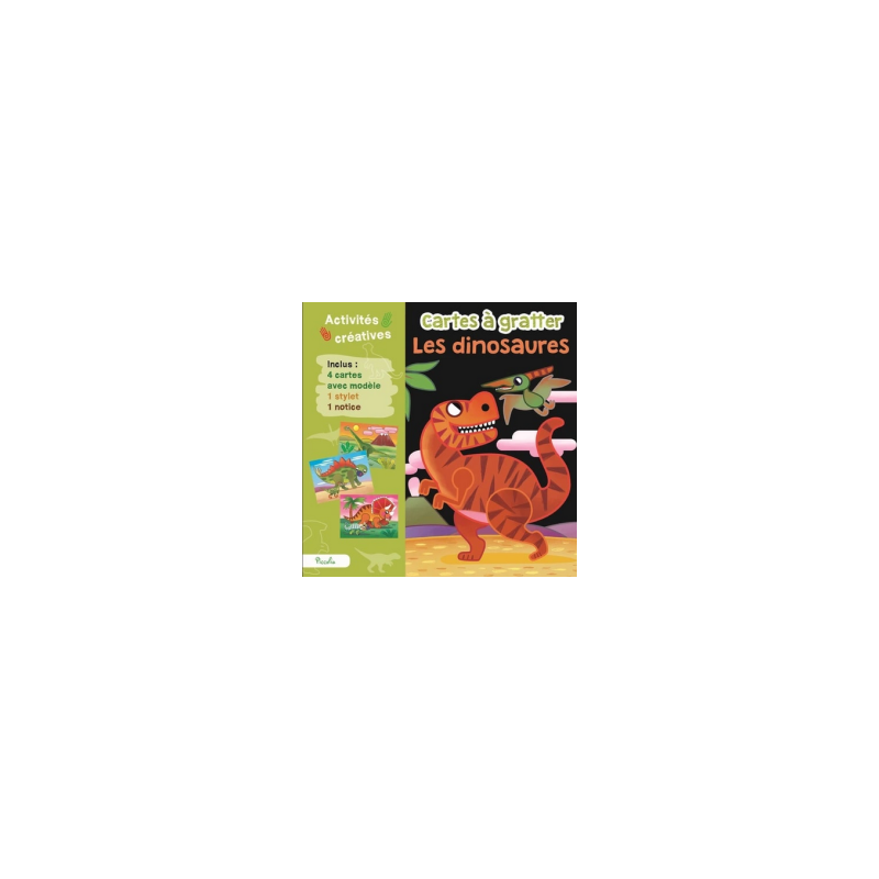 Cartes à gratter : Les Dinosaures Cartes à gratter : Les Dinosaures