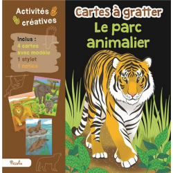 Cartes à gratter : Le Parc Animalier