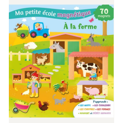 Livre magnétique - Ma petite école magnétique à la ferme