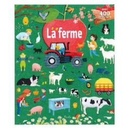 Livre Gommettes avec 400 autocollants - La Ferme