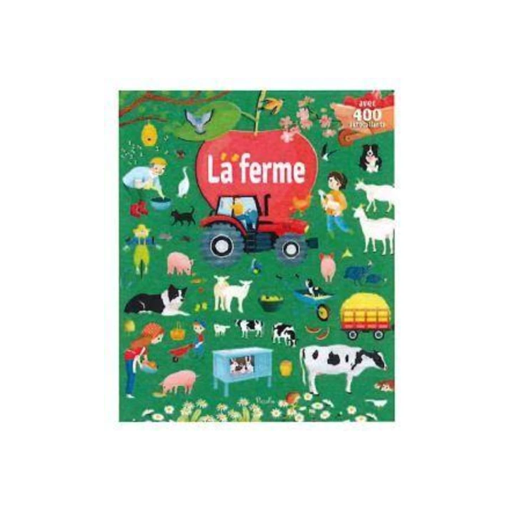 Livre Gommettes avec 400 autocollants - La Ferme
