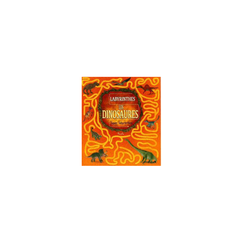 Livre "Labyrinthes" : Les Dinosaures Livre "Labyrinthes" : Les Dinosaures