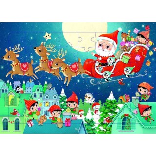 Puzzle : La nuit de noël - 48 pieèce